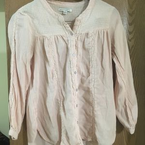 AE Light Pink Blouse, S